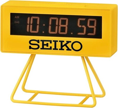 SEIKO Mini Sports Timer Clock Digital SQ815Y FedEx | eBay