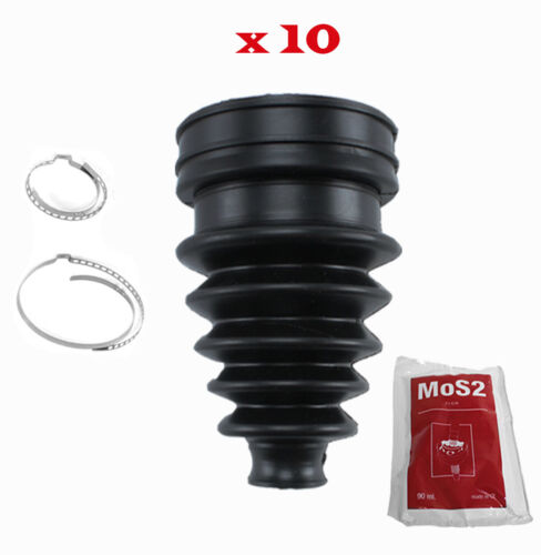 Lot de 10 soufflet de cardan universel + colliers + graisse de montage soufflets - Imagen 4 de 4