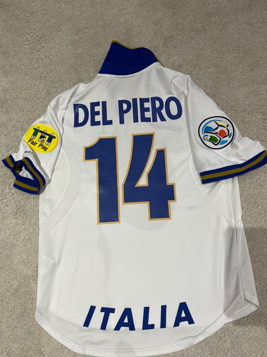 italy 96 away shirt del piero 14 with patches UK