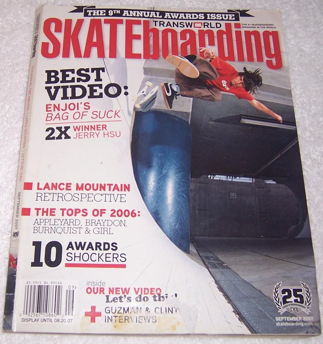 Transworld Skateboarding Magazine September 2007 | eBay