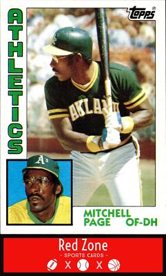 ミッチェルページ 1984 Topps - #414 Mitchell Page NM Set Break. | eBay