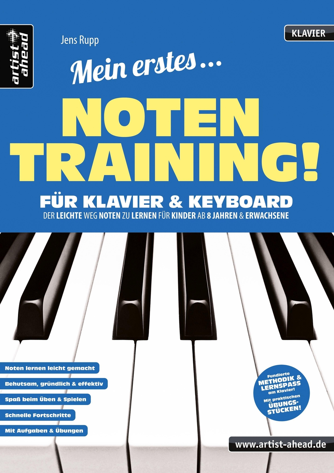 Thumbnail - Mein Erstes Notentraining Für Klavier & Keyboard Jens Rupp