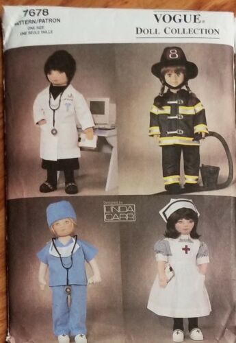 Vogue Doll Clothes Sewing Patterns 18" American Girl + Other sizes 160 U-Pick - Picture 48 of 115