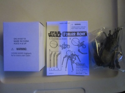 Star Wars B/'OMarr Monk Mail Away Exclusive Kenner Action Figure 69718