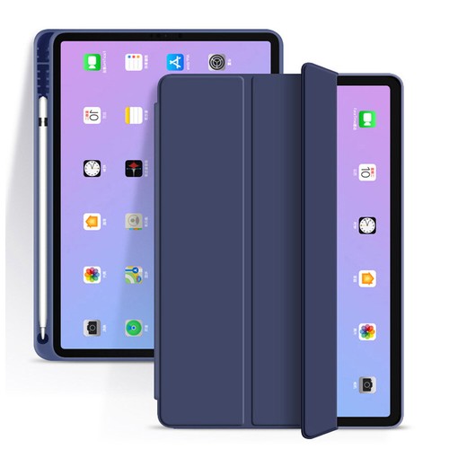 Schutzhülle mit Stifthalter Für iPad 5/6/7/8/9/10th Air 3 4 5 Pro 11 12.9 Zoll - Bild 9 von 39