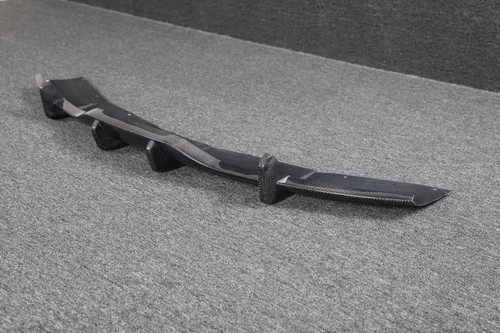 Se adapta a las aletas labiales difusor de parachoques trasero de carbono real para Tesla Model S 2021-2023 - Imagen 17 de 20