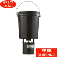 5-gallon Digital Hanging Bucket Feeder Deer Hunting Game 40LB Capacity Durable