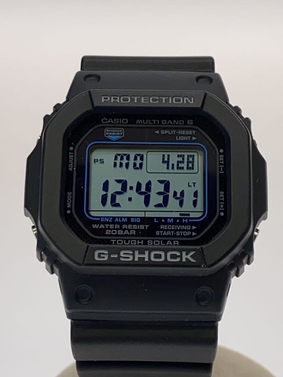 CASIO G-SHOCK GW-M5610U-1CJF Black Resin Tough Solar Digital