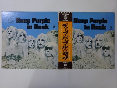 LP VINYLE JAPONAIS OBI Deep Purple In Rock P-10108W - Photo 1/3