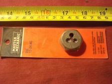 (0150.) 1" Hex Die for 12-24 NC Threads - Made in USA