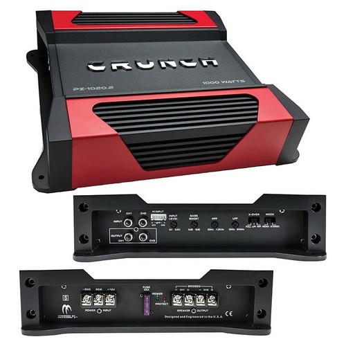 Crunch 2 Channel Amplifier, 1100 Watts 