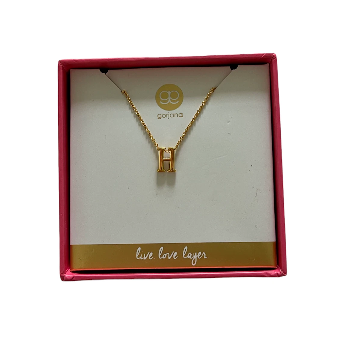 Gorjana initial deals necklace
