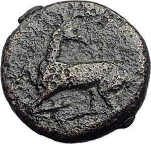 EPHESOS-in-IONIA-370BC-Authentic-Ancient-Genuine-Greek-Coin-BEE-STAG-i65059