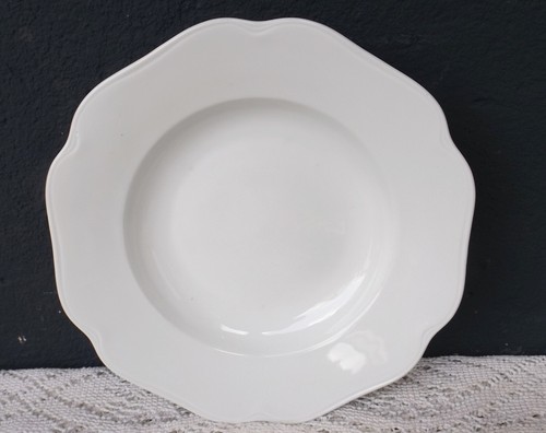 2Stück Rosenthal Selb-Bavaria Suppenteller Dm.24,5cm x 4,5cm Weiß - Bild 1 von 6