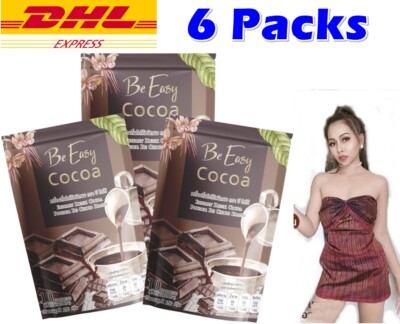 6 X Be Easy Cocoa Instant Drink Nourish Skin
