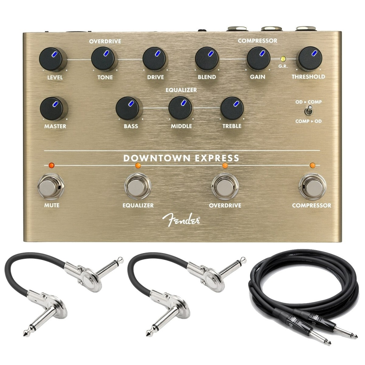 New Fender Downtown Express Bass Guitar Multi Effect Pedal New Fender Downtown Express Bass Guitar Multi Effect Pedal