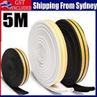 <!--F#f_0-->5M Rubber Seal Weather Strips Tape Door Window Draught Excluder Self Adhesive AU<!--F/-->