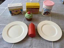 FISHER PRICE FUN WITH FOOD LOT MACARONI AND CHEESE CAKE MIX ICE CREAM CUPCAKE