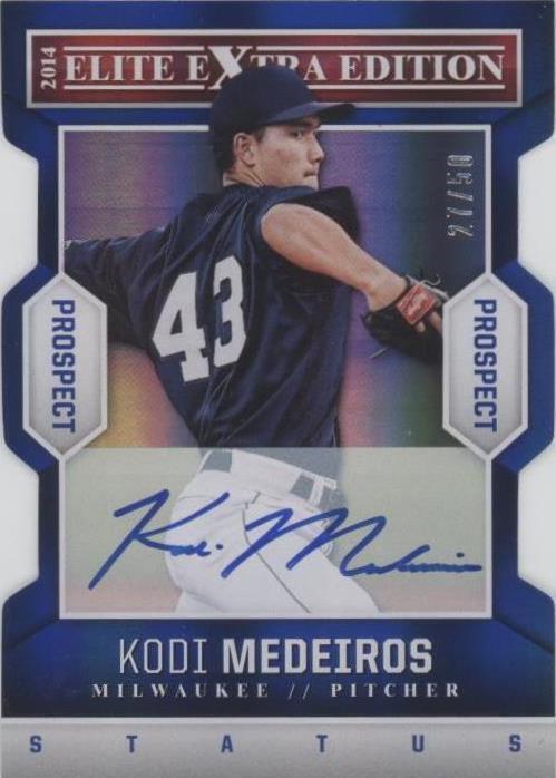 2014 Panini Elite Extra Edition - Kodi Medeiros #12 - 1 of 1