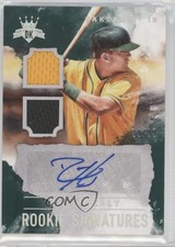 2017 Diamond Kings DK Rookie Signatures Holo Silver 39/99 Ryon Healy Auto 3f2