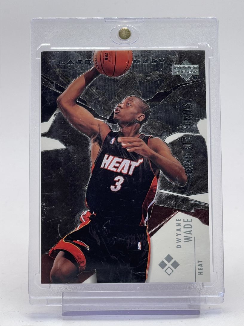 DWYANE WADE 2003-04 UPPER DECK BLACK DIAMOND ROOKIE GEMS HEAT RC Q5113
