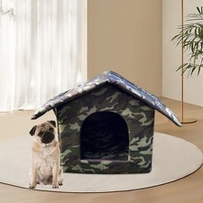 Outdoor Cat House Courtyard Pet Dog Outdoor Stray Dog Winter Warm Home