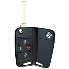 Mint Oem 2017-2020 Vw Volkswagen Tiguan Flip Key Fob Remote Nbgfs12a01 Fs12a01