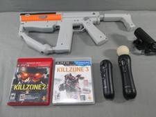 Playstation 3 KILLZONE 2 & 3 + Bonus Light gun  & Camera UNTESTED 2008 Sony PS3