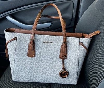 Michael Kors Shopper | Beige mit Logos | Neu