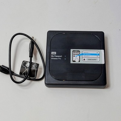 Western Digital WD 2TB My Passport Wireless Pro Portable External Hard Drive E6B