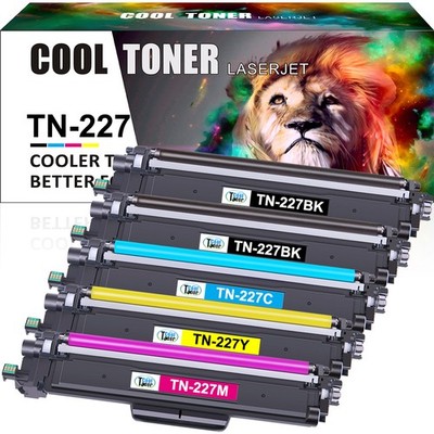 5PK Compatible For Brother TN223 TN227 Toner MFC-L3770CDW HL-L3270CDW L3290CDW