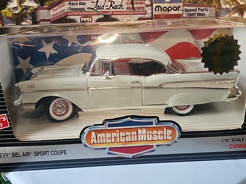 VINTAGE ERTL AMERICAN MUSCLE 1957 Chevy Bel Air Sportcoupe schönes Auto 🚗 - Bild 19 von 24