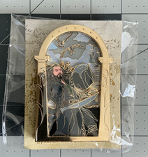 Pin Thorin Escudo de Roble LOTR Hobbit Fantasy - LE50 - Pinchantress