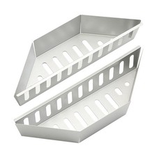 Panier à Charbon de Bois en Acier Inoxydable, Conteneur à Charbon de Bois, 5879