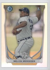 2014 Bowman Prospects Chrome Refractor 268/500 Melvin Mercedes #BCP68 0c2