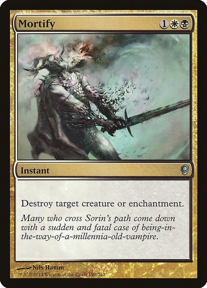 Mortify EN MTG Conspiracy - 190 LP