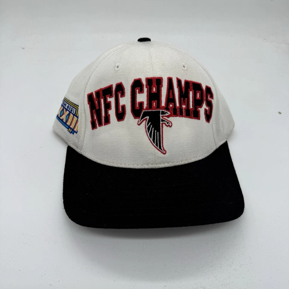 Sombrero Snapback Vintage Atlanta Falcons 1998 NFC Champions Super Bowl XXXIII NFL Foto 2 de 4