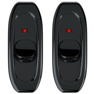 2 Pack Appliance Switch On/Off Button Table Lamp Desk Light in-line Cord Swit...