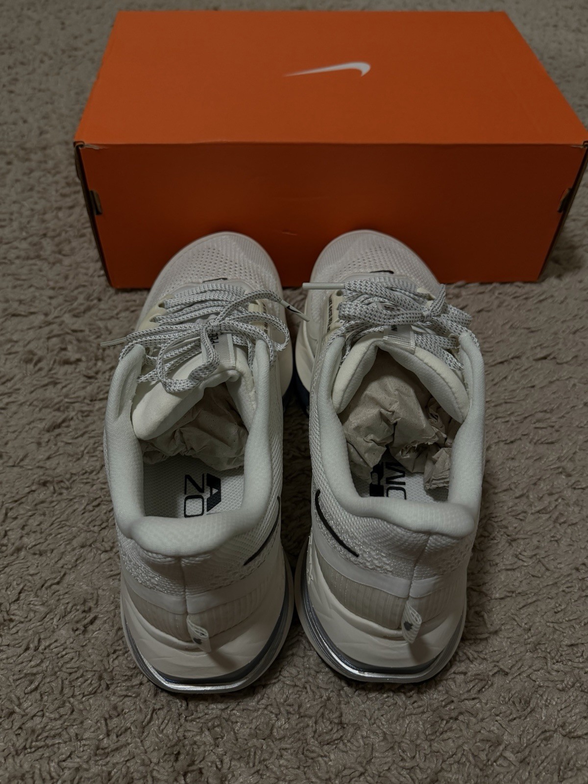 Nike Pegasus Premium Women's Mesh Sneakers Sail Off Noir HQ2593-106 thumbnail 4