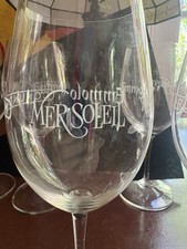 SIX RIEDEL 8-3/4" WINE GLASSES Catymus Mer Soleil Conundrum Emmolo BRANDS