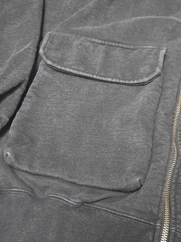 Supreme Cargo Jacket XL Pocket Full Zipper Fleece Sweatshirt Used XLarge - Picture 4 of 11