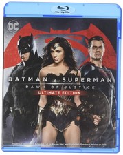Batman v Superman: Dawn of Justice (Wal-Mart- VUDU +Ultimate Edition Blu-ray...