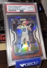 2020 Panini Prizm Justin Herbert #325 Red White Blue Prizm PSA 8 Rookie RC