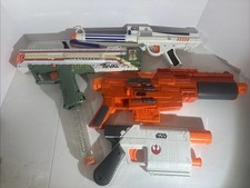 Star War Nerf Lot All 4 Tested Work Great  Have Two More Read Description