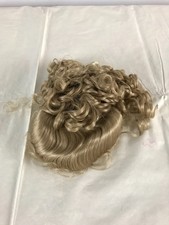 Wee 3 Collection Doll Wig "Irene" Color Blonde E6 Size 12-13 w Tag Hairnet