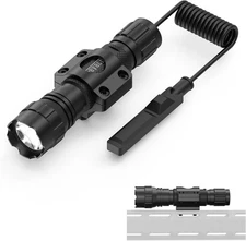 Feyachi FL22 Tactical Flashlight 1200 Lumens LED Light M Lock Rail Mount Ar Flas
