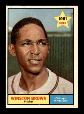 1961 Topps #391 Winston Brown RC EX/EX+ X3417533