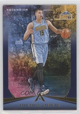 2017-18 Panini Ascension Blue 27/125 Nikola Jokic #6 0f4i