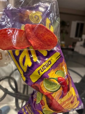 takis chips 2 unrolled and full of spice flat pieces 