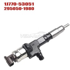 1x Fuel Injector 1J770-53051 1J770-53050 295050-1980 For Kubota V3307 Tier 4